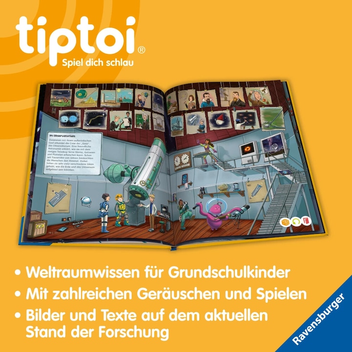 Image du produit tiptoi Der Weltraum: Raumfahrt, Sterne und Planeten (Allemand, Michael Büker, Marco Armbruster, 2023)