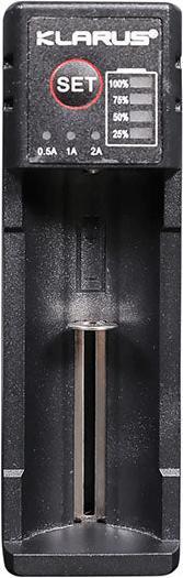 Immagine prodotto Klarus Caricabatterie K1-PRO con porta USB (1 pz., Caricabatterie senza batteria)