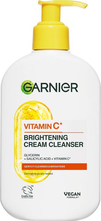 Immagine prodotto Garnier Skin Naturals Crema detergente illuminante alla vitamina C 250ml (Crema lavaggio, 250 ml)