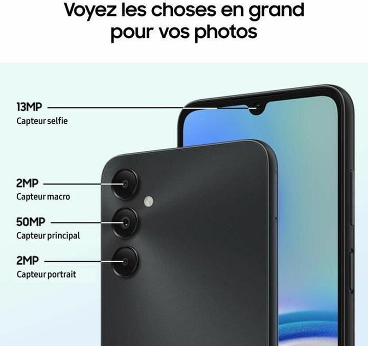 Produktbild Samsung Galaxy A05S (64 GB, Black, 6.70", Dual SIM, 4G)