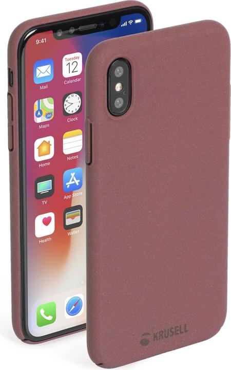 Produktbild Krusell Sandby Cover Apple iPhone XS rust (Apple iPhone X)