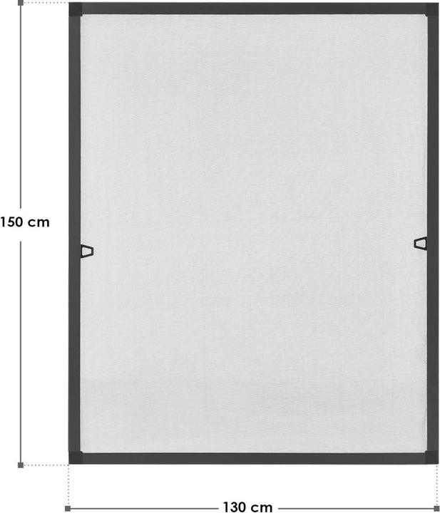 Image du produit Juskys Fliegengitter für Fenster (130 x 150 cm)