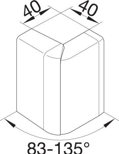 Immagine prodotto Tehalit Angolo esterno (2 cm)