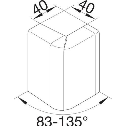 Thumbnail - Tehalit, Leitungsführung, Ausseneck (2 cm)