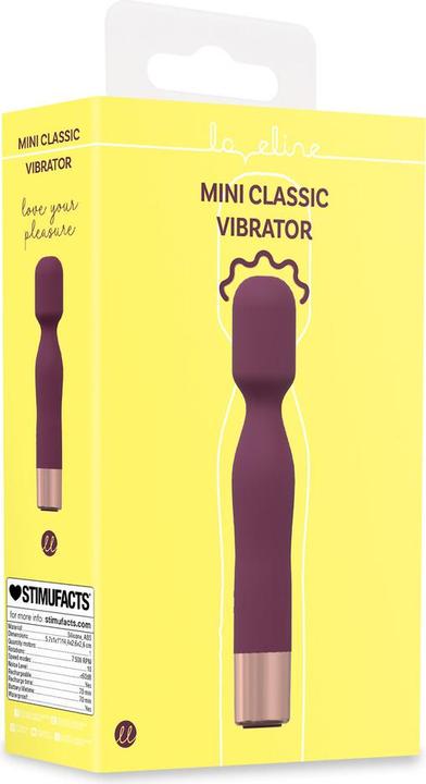 Produktbild Loveline Mini Classic Wand Vibrator - Burgundy