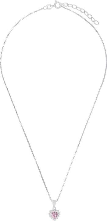 Produktbild Amor Halsschmuck für Damen, 925 Sterling Silber, Zirkonia synth. | Herz (Silber 925)