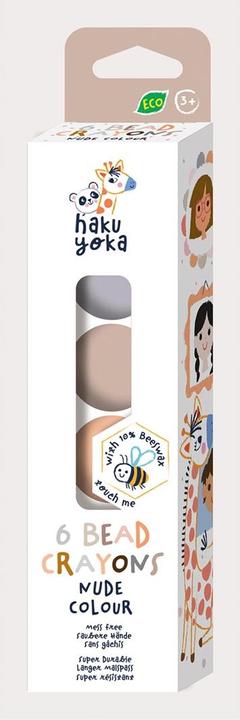 Actual product image Magni Play mould wax crayons balls nude (6 x)