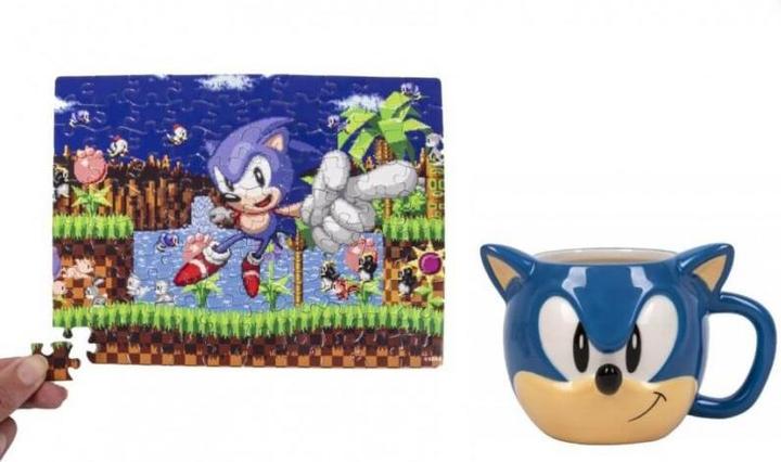 Produktbild Fizz Creations Sonic the Hedgehog Set Tasse und Puzzle (1 x)