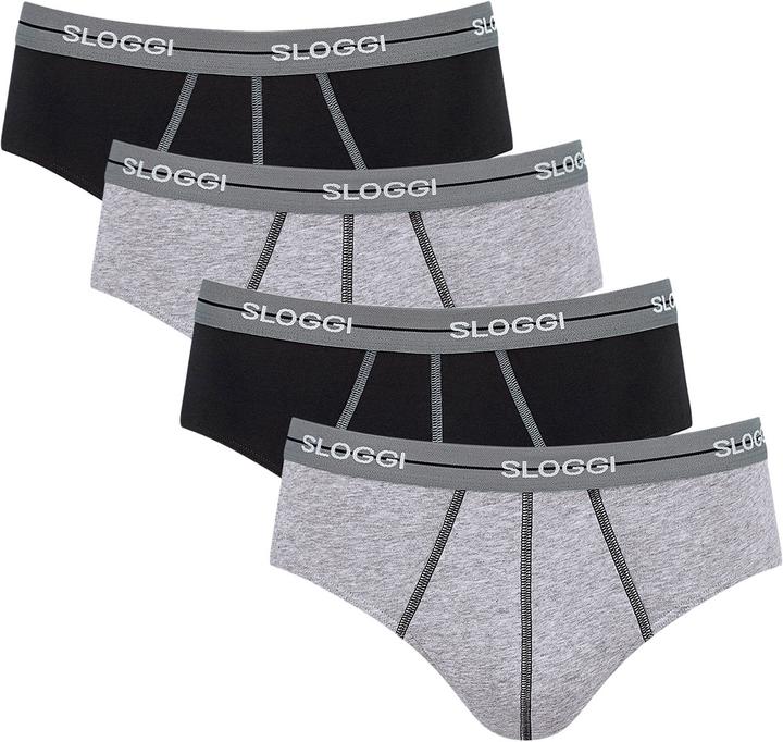 Sloggi 4 Pack Start Midi Briefs (XL, pack of 4)