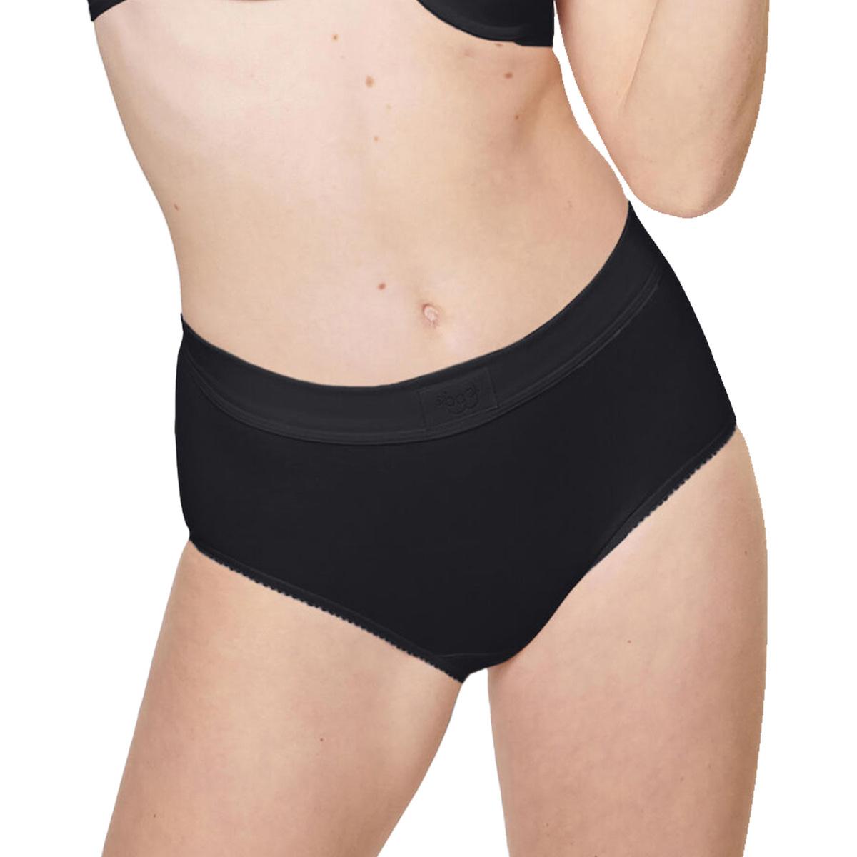 Thumbnail - Sloggi, Damen, Unterhosen, 4er Pack Double Comfort Maxi Slip, Schwarz, (46, 4er Pack)