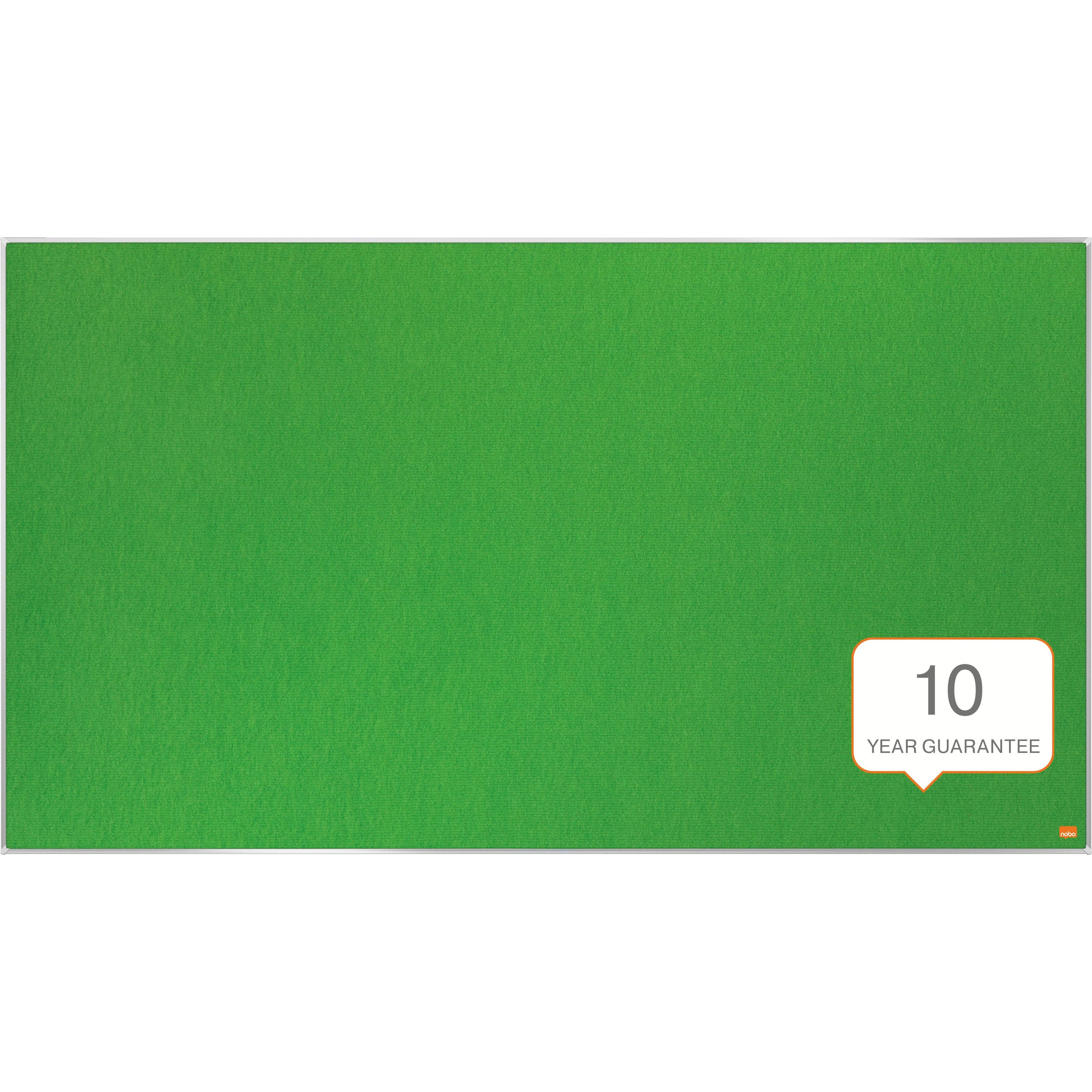 Nobo, Pinnwand, Filztafel Impression Pro 1915426 grün, 69x122cm (Pinnwand, 69 x 122 cm)