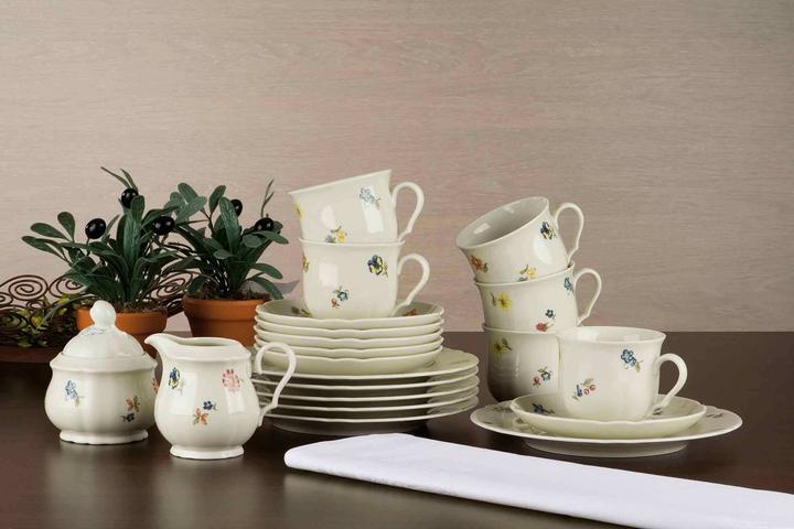 Produktbild Seltmann Marieluise Elfenbein Blütenmeer Kaffeeservice (20 Stk.)