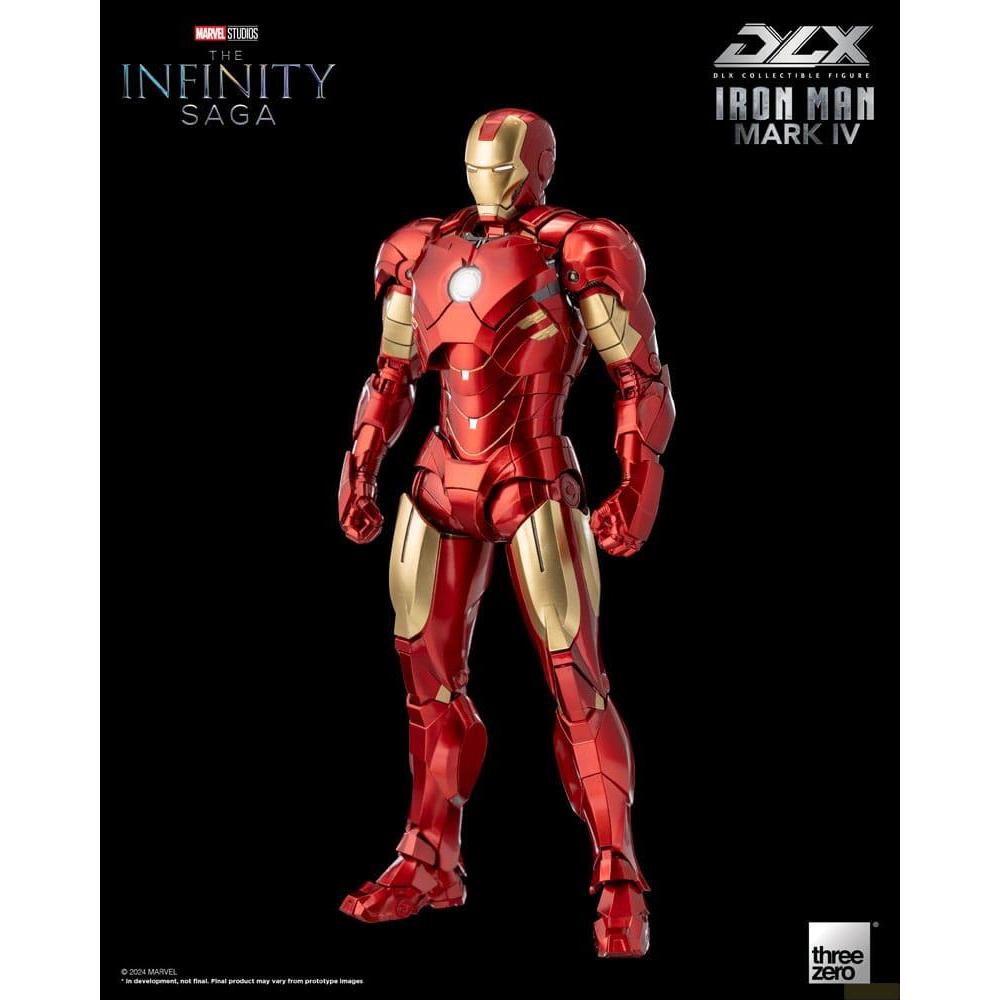 Thumbnail - ThreeZero Infinity Saga DLX Actionfigur 1/12 Iron Man Mark 4 17 cm