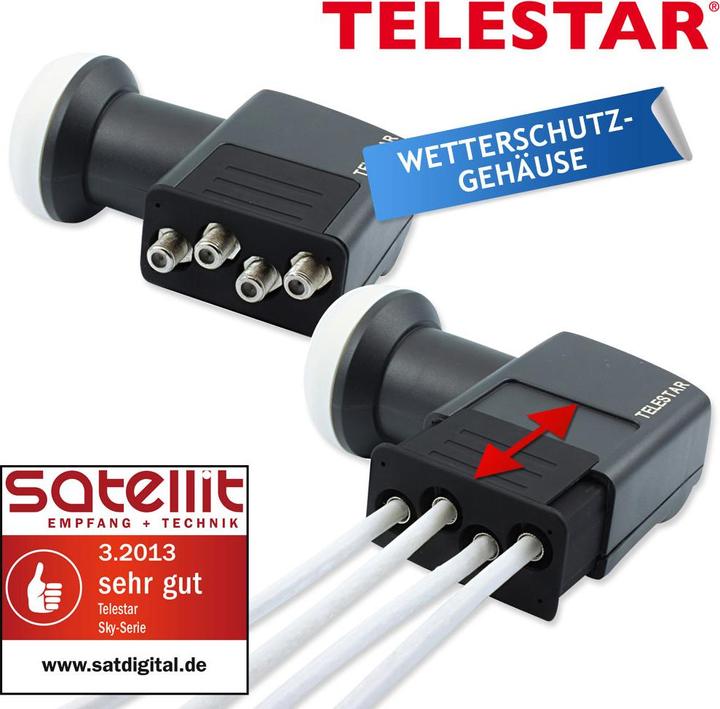 Produktbild Telestar SkyQuattro HC (Quattro LNB, 40mm)