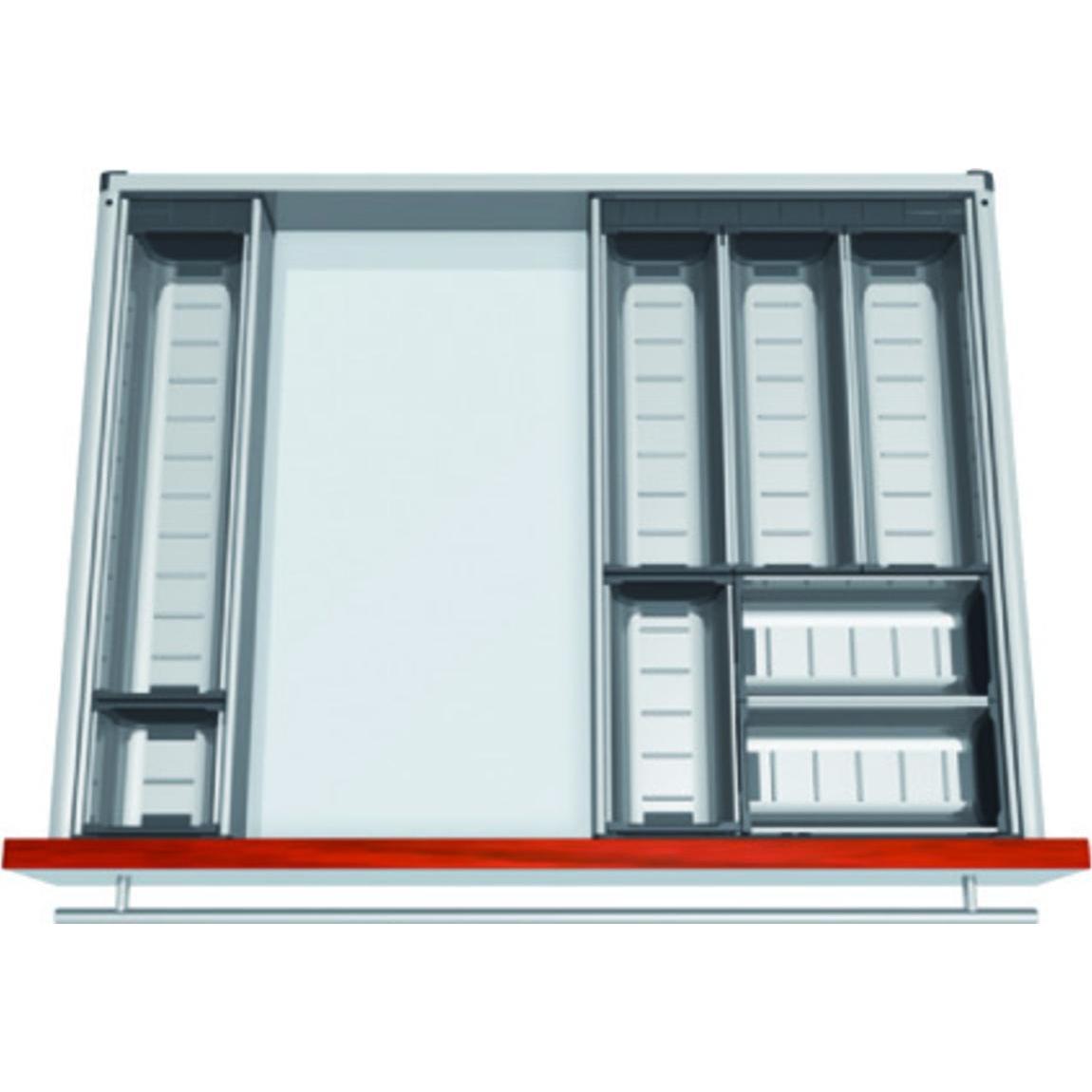 Blum Schalen-Set ORGA-LINE für TANDEMBOX antaro, Besteckkasten, Grau
