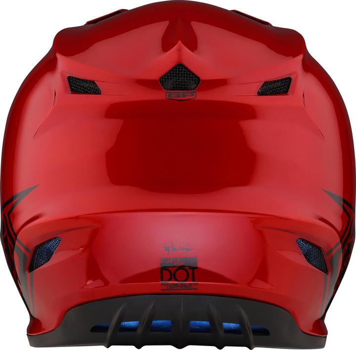 Actual product image Troy Lee Designs GP helmet, mono, red, S | 55-56cm (55 - 56 cm)
