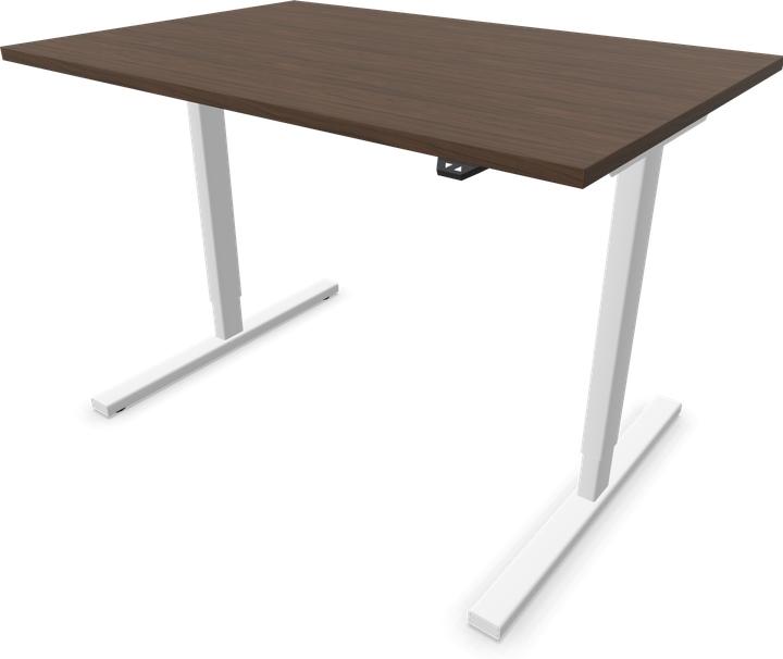 Décor noyer foncé avec structure