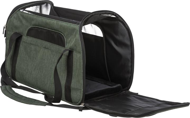 Immagine prodotto Trixie Marsupio Madison, 25 × 33 × 50 cm, verde oliva (Cane, Traspirante)