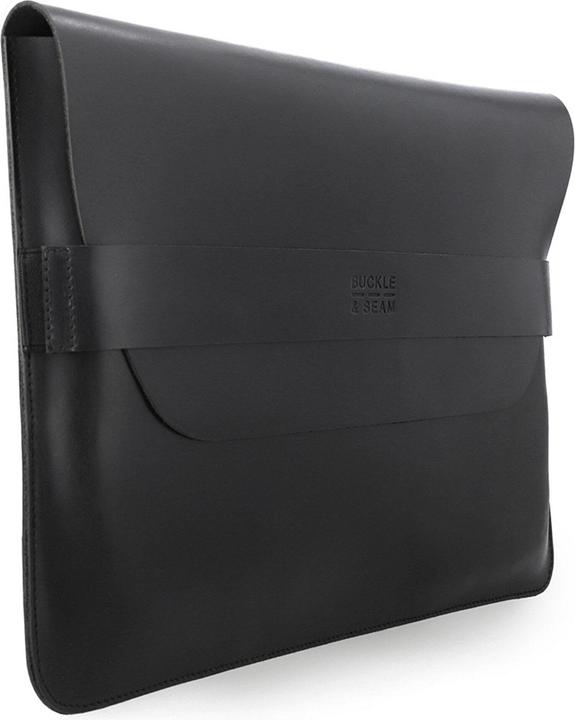 Actual product image Buckle & Seam Leather Laptop Sleeve Terra (15")