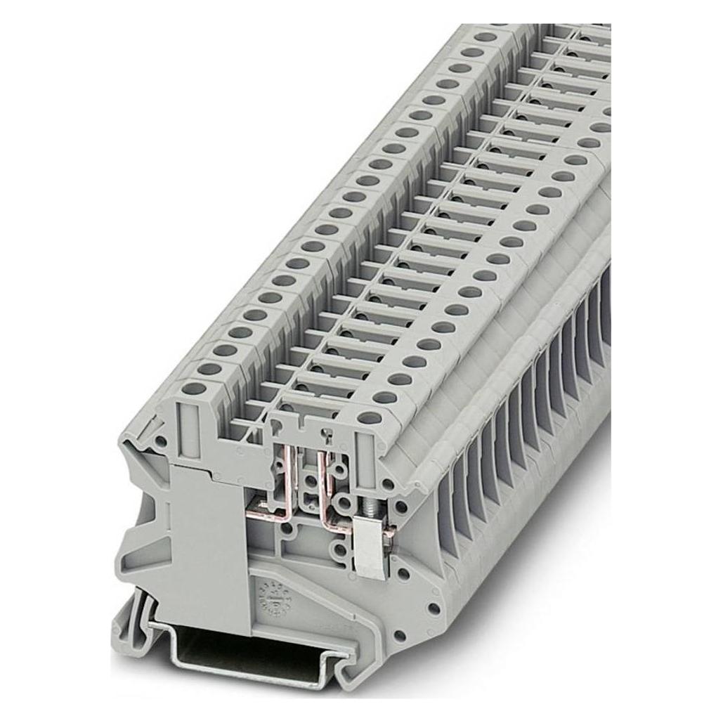 Phoenix Contact Trennklemme UT 4-TG, Elektronikkabel + Stecker, Grau