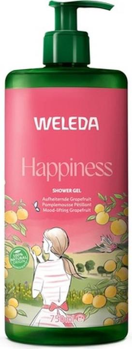 Image du produit Weleda Happiness Body Wash with Grapefruit 750ml (750 ml)