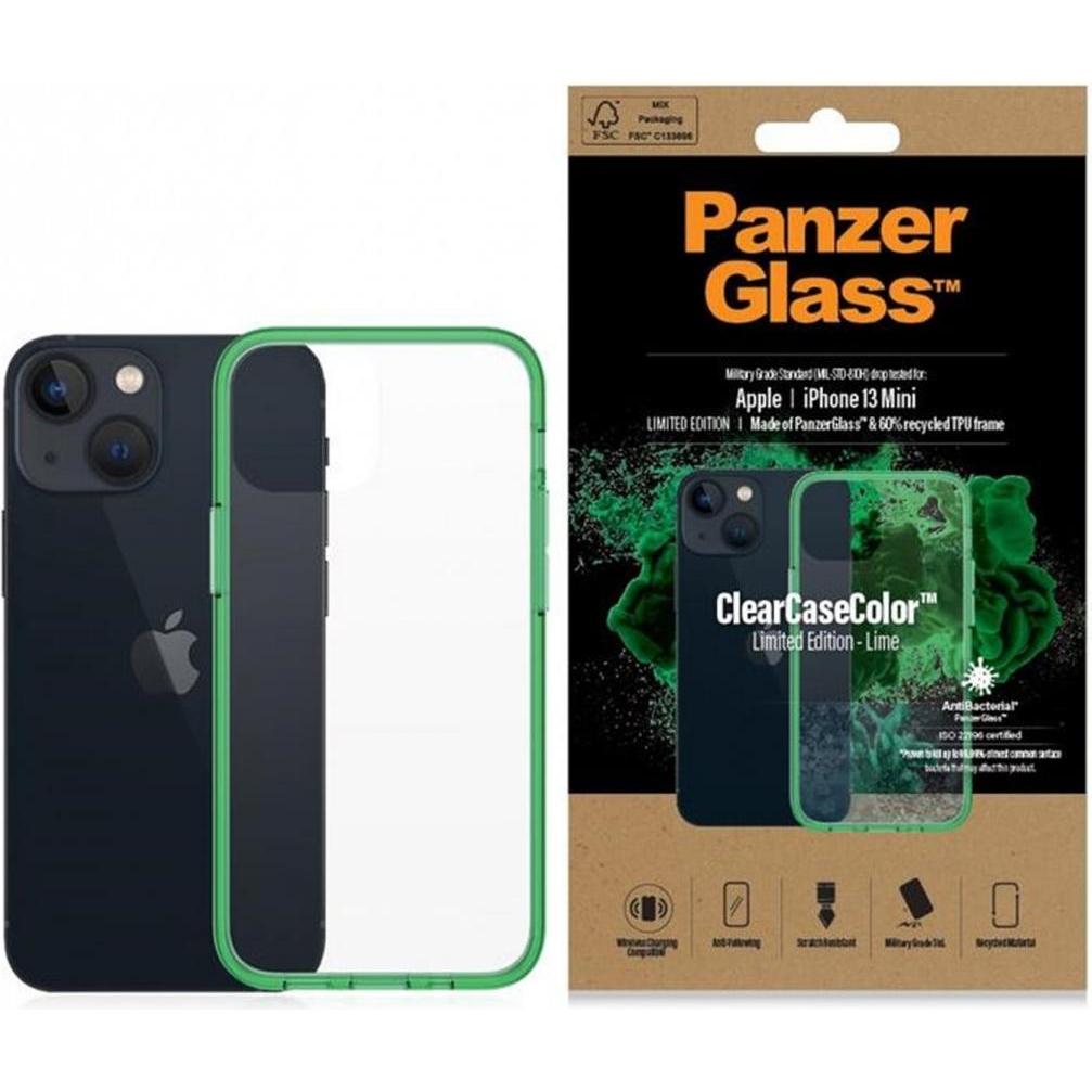 PanzerGlass ClearCase (Apple iPhone 13 mini), Smartphone Hülle, Transparent