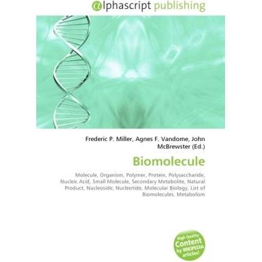 Thumbnail - Biomolecule, Fachbücher von Agnes F. Vandome, Frederic P. Miller, John McBrewster