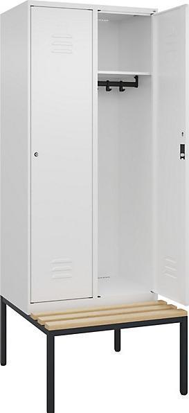 Actual product image C+P Locker Classic PLUS bench seat (80 cm, 212 cm)