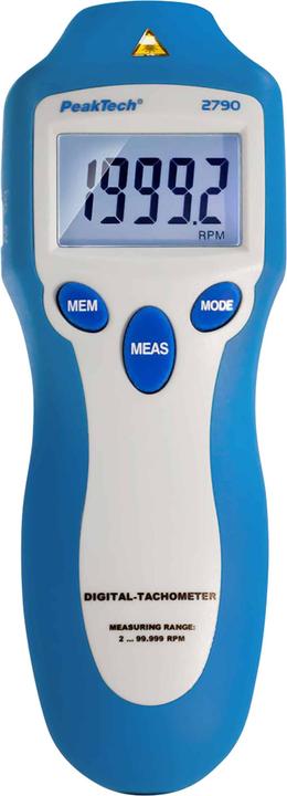 Peaktech P 2790 Drehzahlmessgerät (Messgerätkoffer)