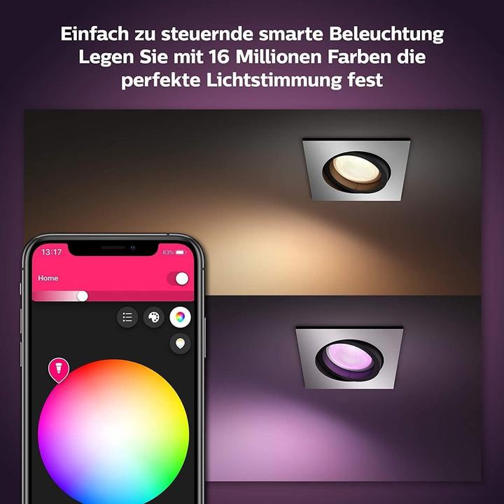 Produktbild Philips Hue White & Color Ambiance Centura (400 lm, GU10)