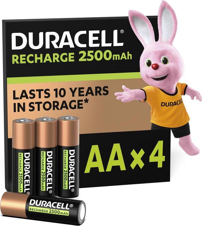 Actual product image Duracell Recharge Ultra (4 pcs., AA, 2500 mAh)