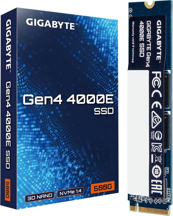 Immagine prodotto Gigabyte Gen4 4000E (500 GB, M.2 2280)