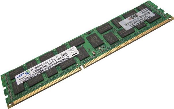 Actual product image HPE 8GB PC3-10600 (DDR3-1333) x1 (1 x 8GB, 1333 MHz, DDR3-RAM, DIMM)