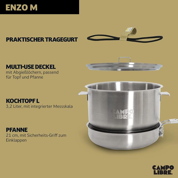 Produktbild Campo Libre. Camping Kochset ENZO
