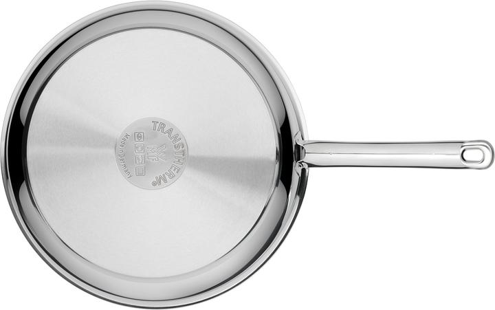 Actual product image WMF Stainless Steel Frying Pan 24cm Pan Induction Professional Uncoated (24 cm, Frying pan, Stainless steel)