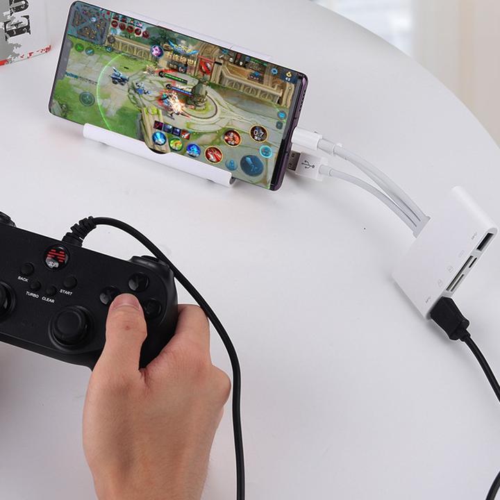 Immagine prodotto Deltalabs Lettore di schede da Lightning a SD/MicroSD e adattatore di ricarica per Apple (Lightning, MicroDot, USB tipo C, USB-A)