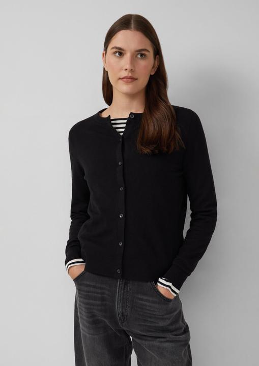 Produktbild s.Oliver Strickjacke Feinstrickcardigan aus Viskosemix (48)