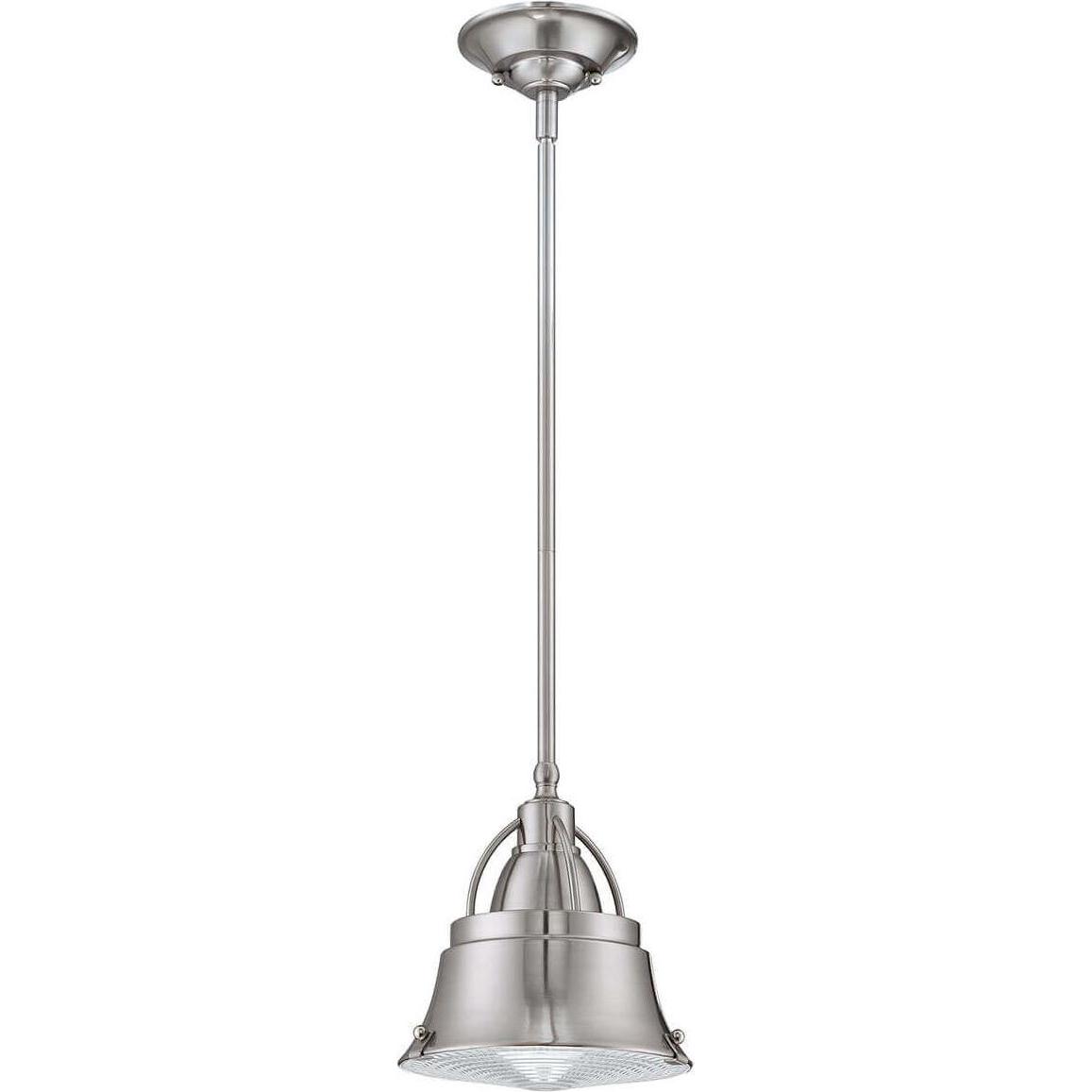 Thumbnail - Elstead Lighting, Pendelleuchte, Cody Hängeleuchte E27 1-fach Nickel gebürstet (E27)