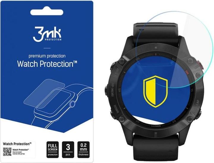 3MK Garmin Fenix 6 Pro - Watch Protection? v. FlexibleGlass Lite