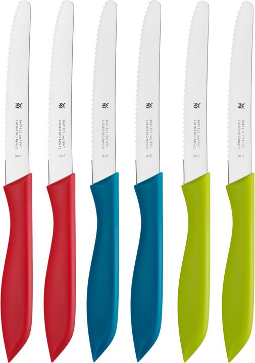 WMF Getande rand Classic Line (6 Stuk, Mes)