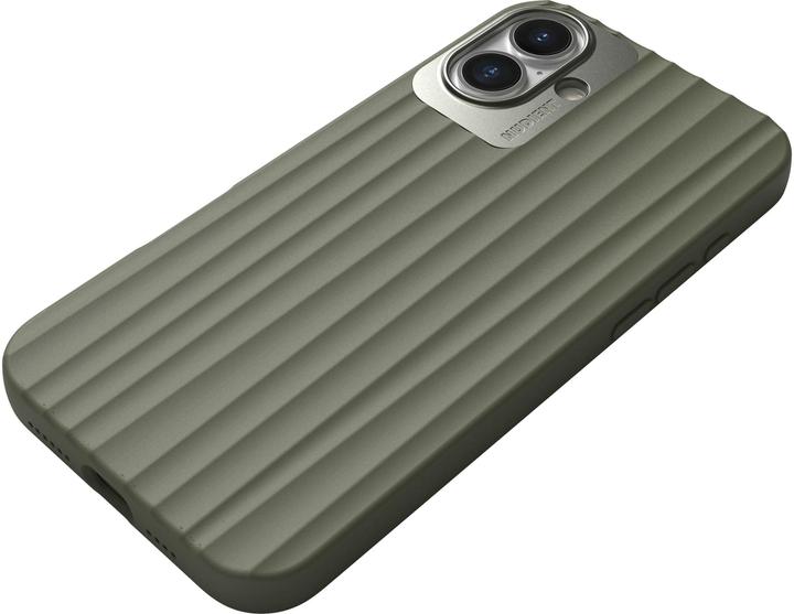 Produktbild Nudient Back Cover Bold MagSafe iPhone 16 Plus Olive Green (Apple iPhone 16 Plus)