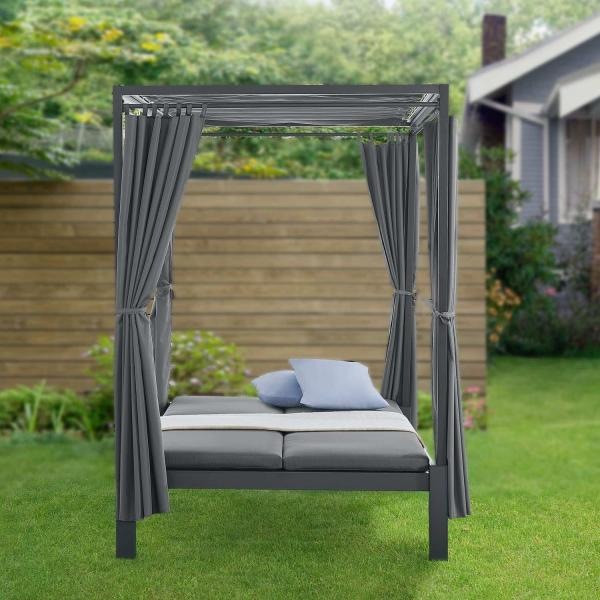 Produktbild Juskys Doppel Loungebett Kreta