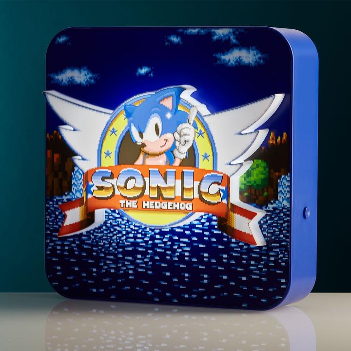 Produktbild Numskull SEGA - Lampe de bureau / Applique murale 3D Sonic the Hedgehog