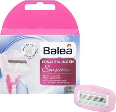 Immagine prodotto dm Balea Balea, sensazione, lame sostituibili, 3 pezzi (6 x)