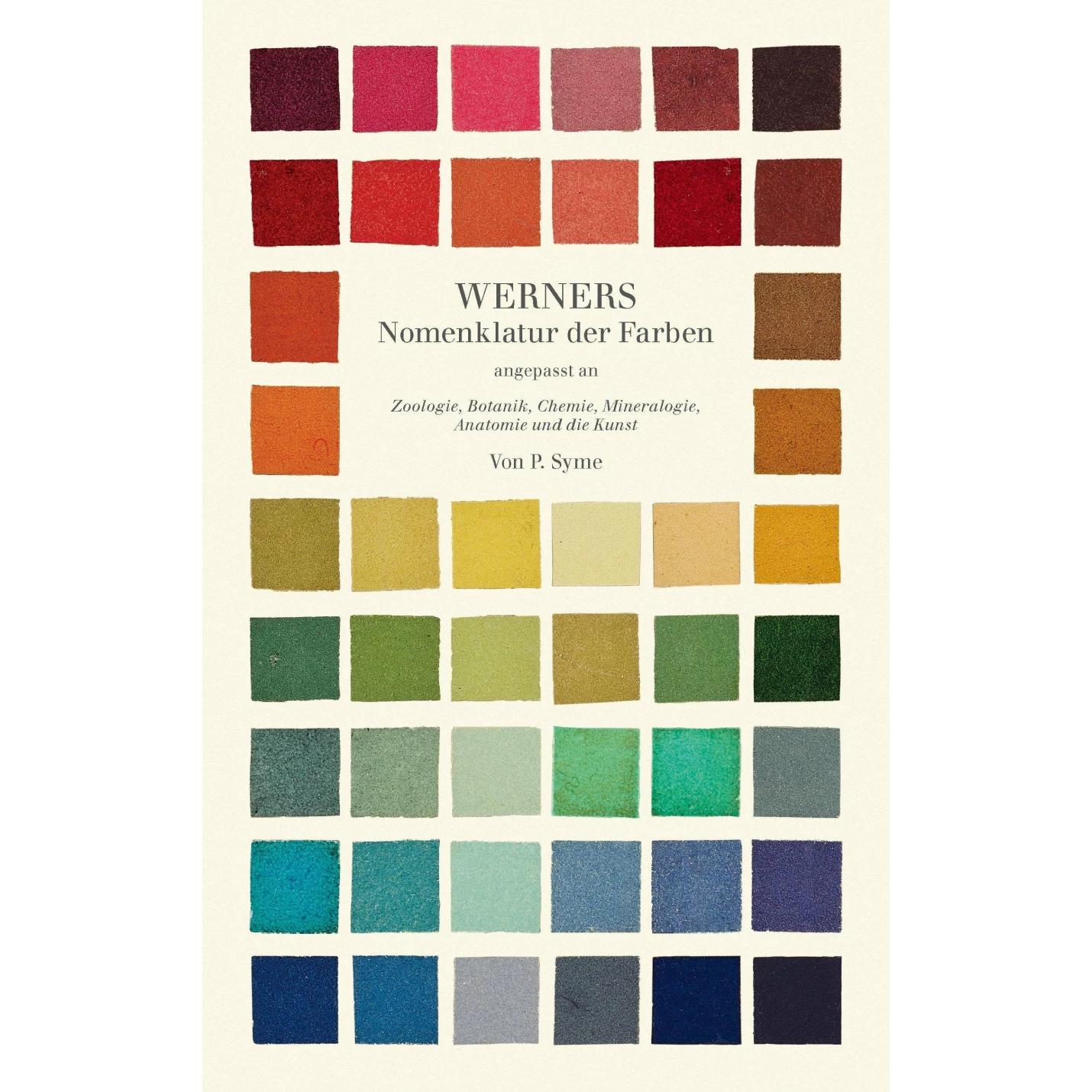 Werners Nomenklatur der Farben, Fachbücher von Patrick Syme