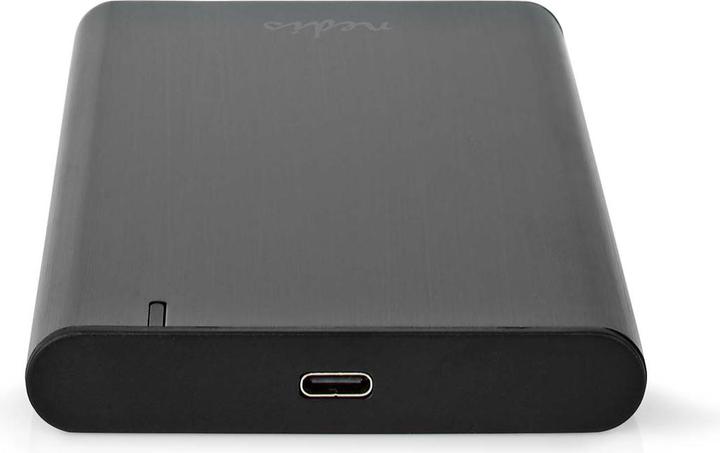 Actual product image Nedis Hard Drive Enclosure 2.5 " | USB 3.2 Gen1 | USB Type-A / USB Type-C™ | Notebook / PC | Aluminium (2.5")