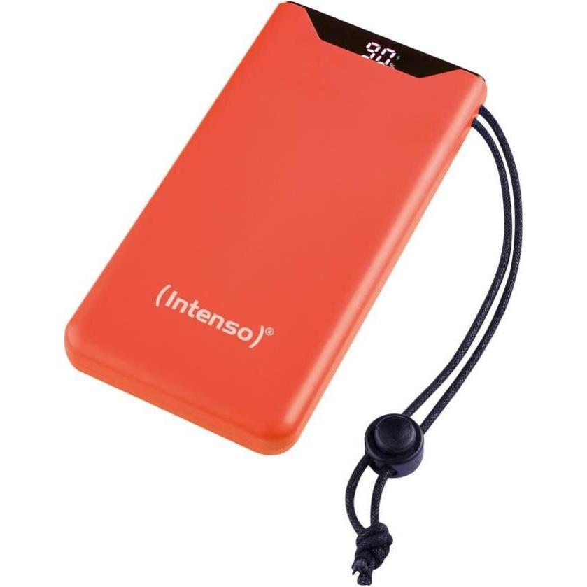 Intenso POWER BANK USB 10000MAH/ARANCIONE 7332038 (10000 mAh), Powerbank, Arancia