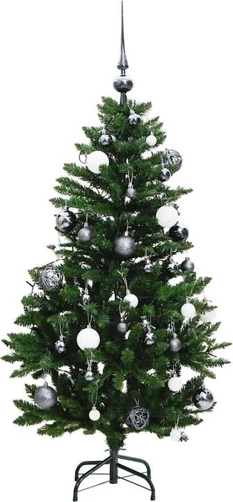 Produktbild vidaXL Weihnachtsbaum Klappbar LED Beleuchtet Christbaum Tannenbaum Deko 150cm (150 cm)
