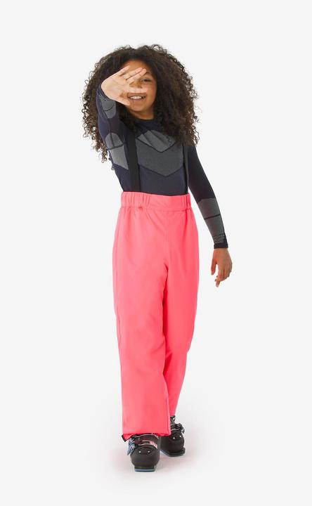Actual product image Wedze Skihose Kinder 6 – 14 Jahre - 100 neonrosa (122)