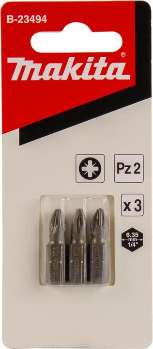 Produktbild Makita PZ Bit 2x25 3Stk